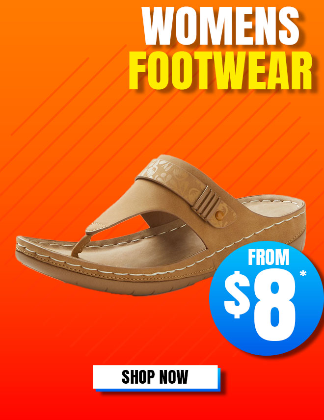 Womens Clearance Footwear from $15