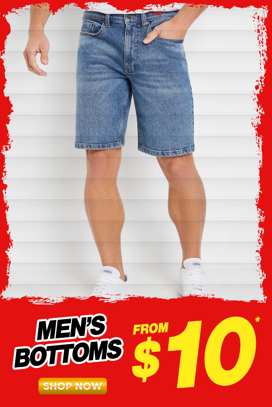 Men’s denim shorts – Priced at $10 at Rivers’ Black November Warehouse Sale