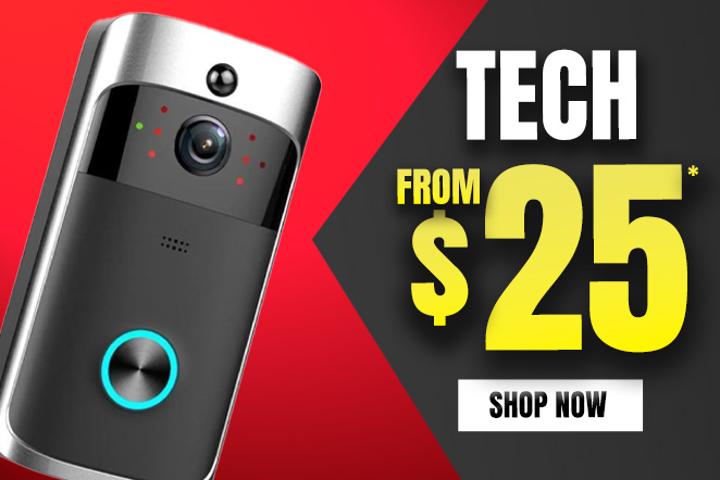 Tech gadgets from $25 - Available during Rivers Black Friday sale