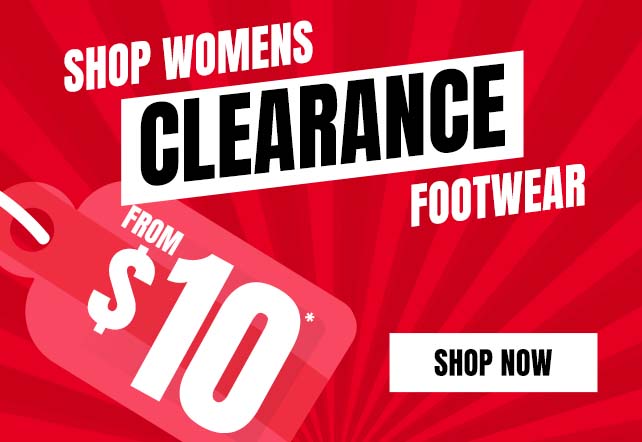 Shop Womens Clearance Footwear from $10