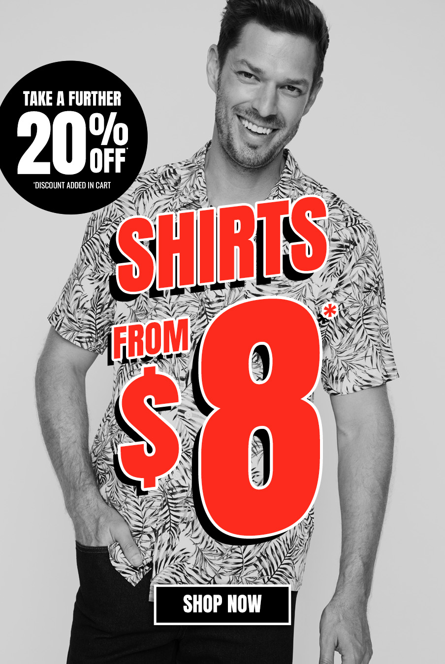 Mens Shirts from $8