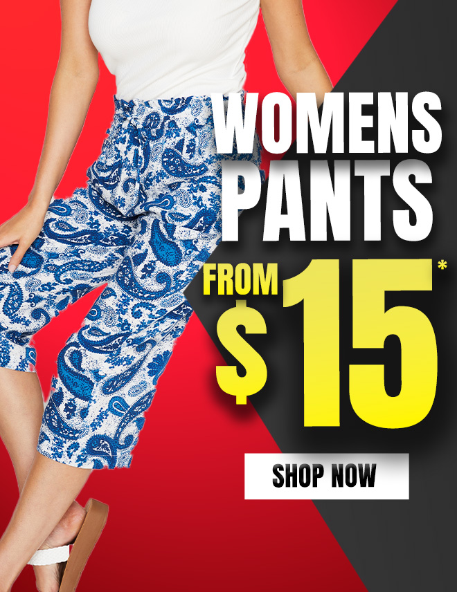 Women's pants from $15 - Great deals on pants at Rivers