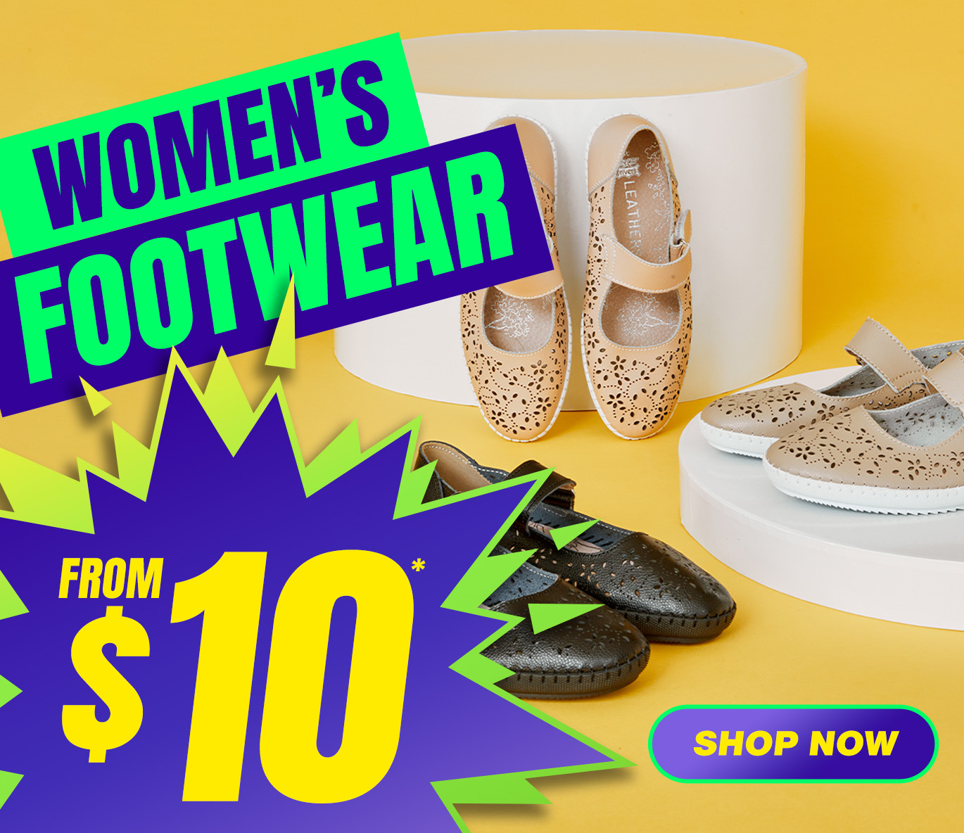 Women’s footwear from $10 at Rivers - Sandals and shoes on sale