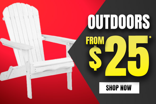 Outdoor items from $25 - Great deals at Rivers Black Friday sale