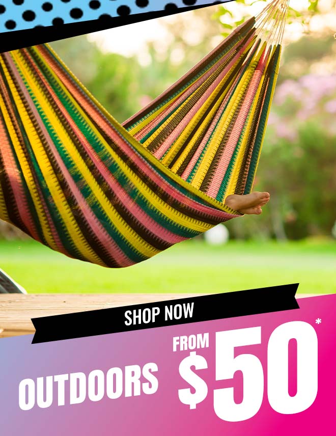 Outdoor gear from $50 - Hammock and outdoor essentials on sale at Rivers