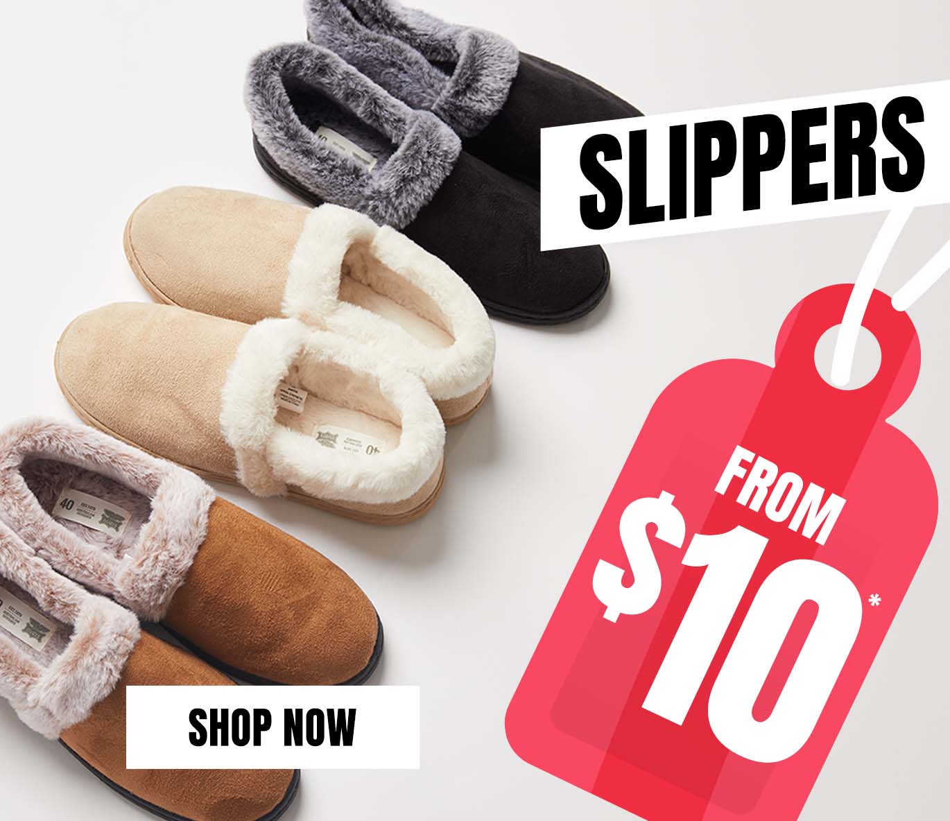 Shop Slippers from $10