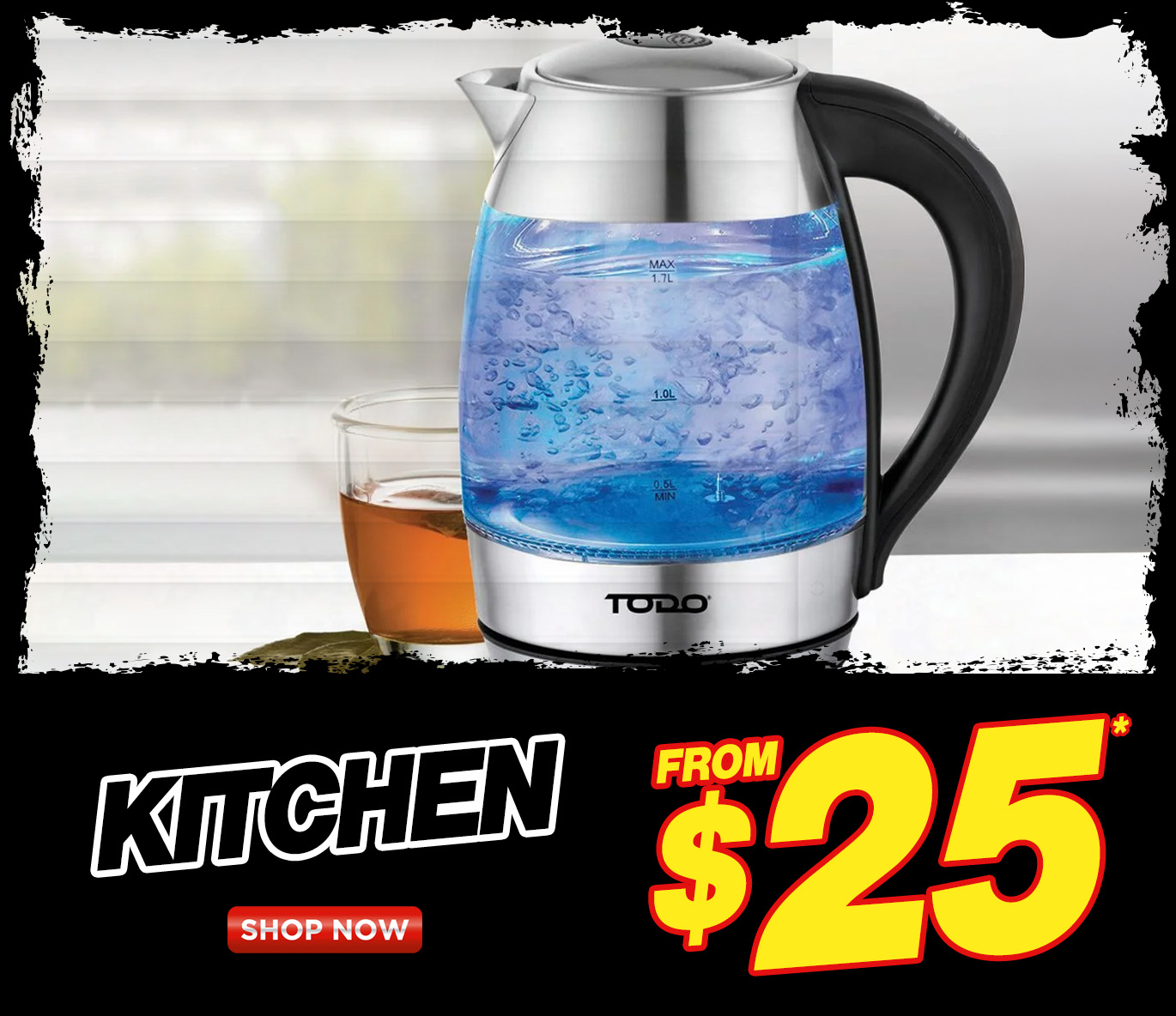 Stainless steel kettle – Kitchenware on sale from $25 in Rivers’ Black November Warehouse Sale