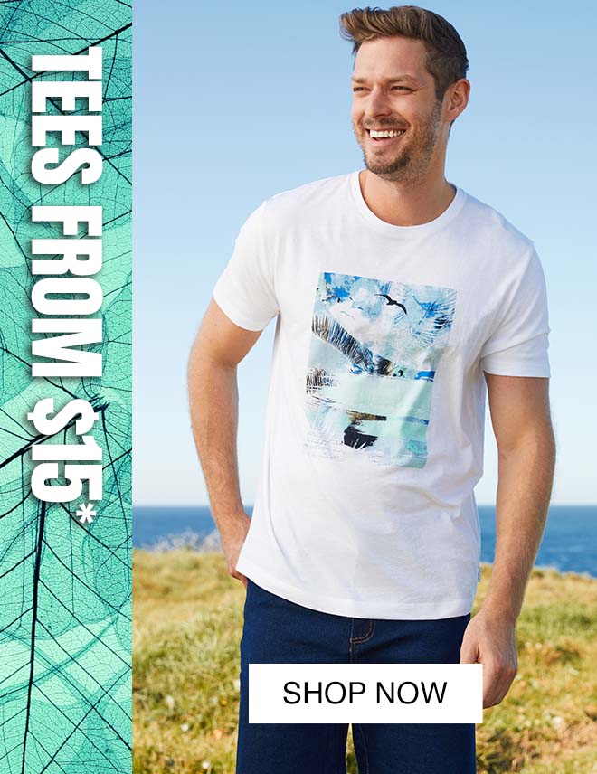 Shop Mens New Season Tees