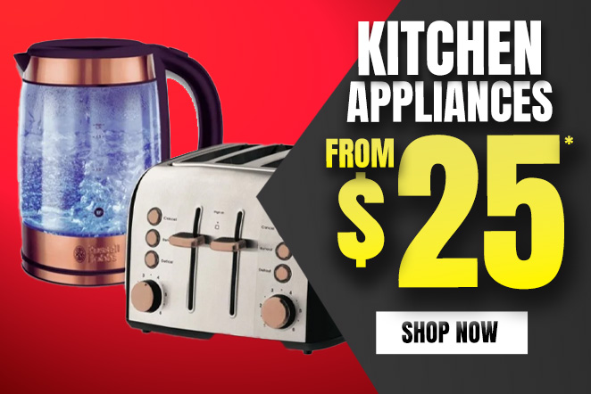 Kitchen appliances from $25 - Great Black Friday deals at Rivers